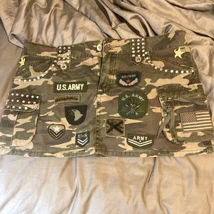 Army surplus skirt